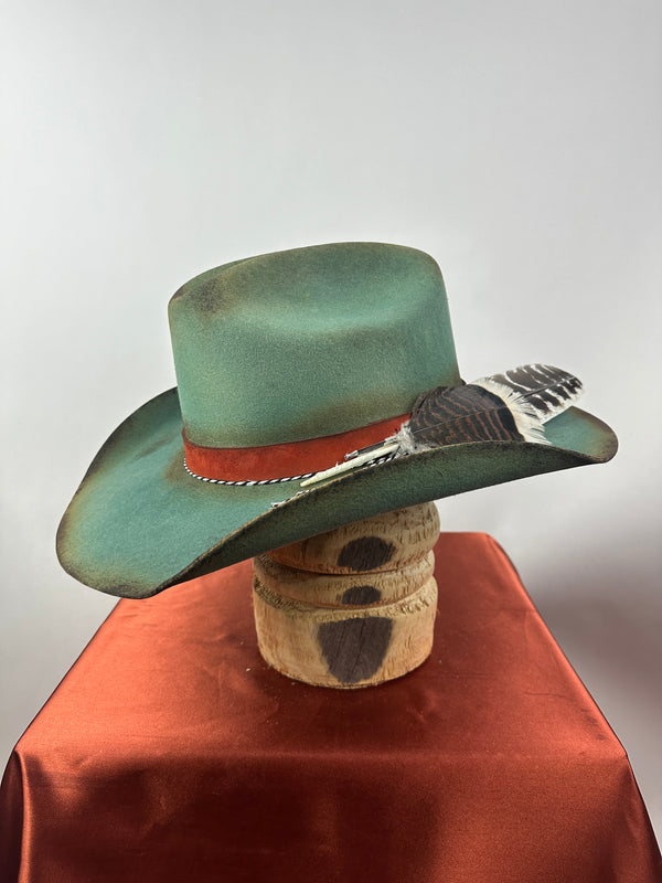 Green Western with Orange Band