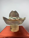 Multi Distressed Western 7 5/8