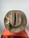 Multi Distressed Western 7 5/8