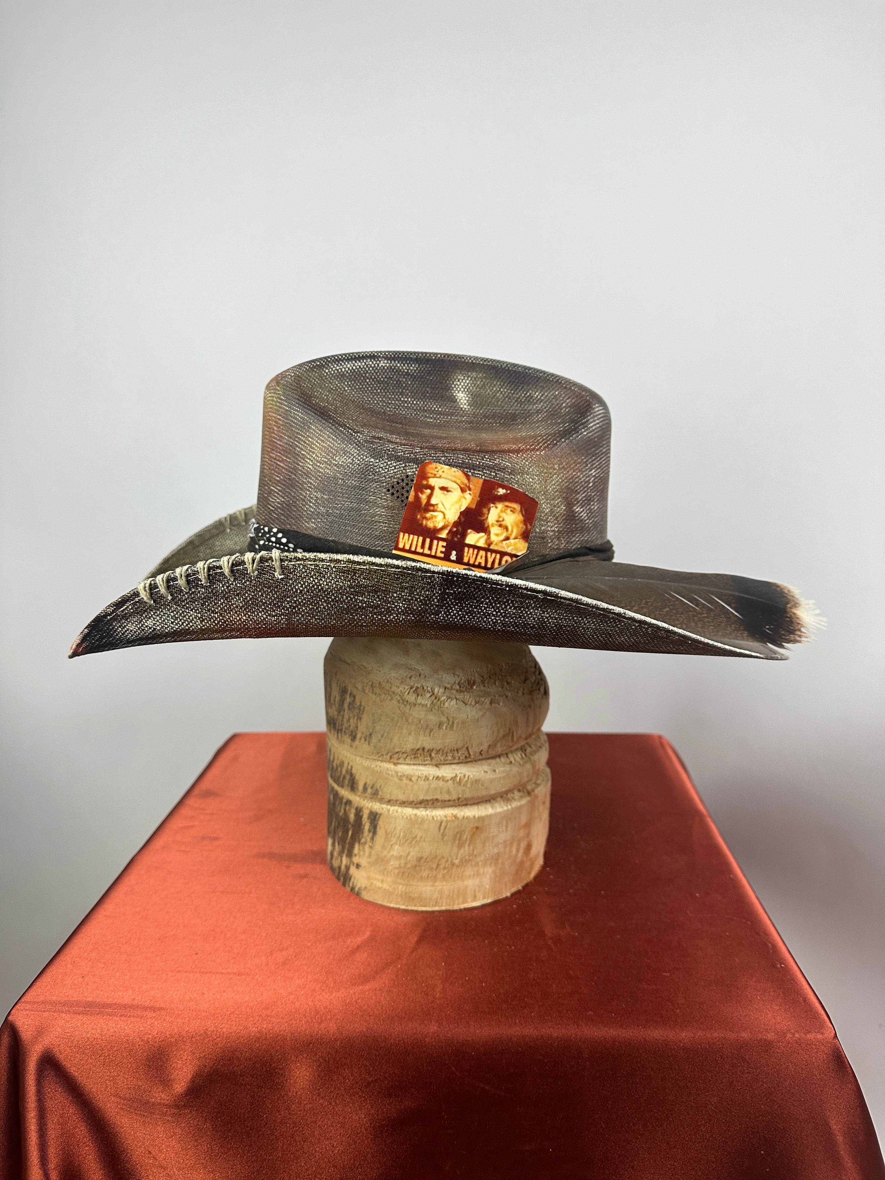 Multi Distressed II Western 7 5/8