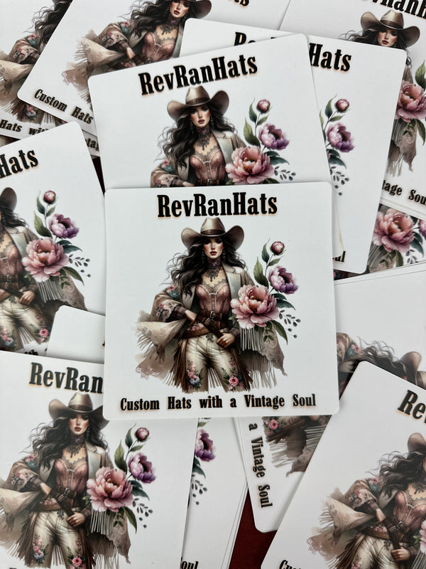 RevRan Hats Sticker