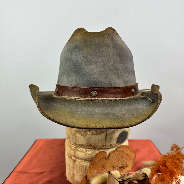 Short Brim Gray Western