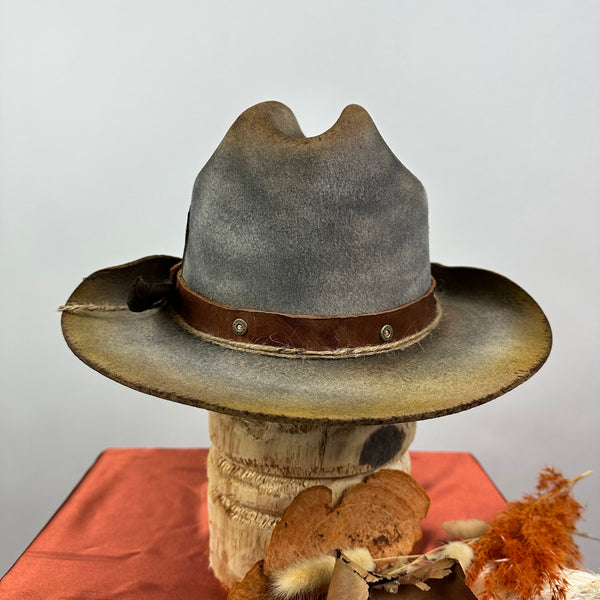 Short Brim Gray Western