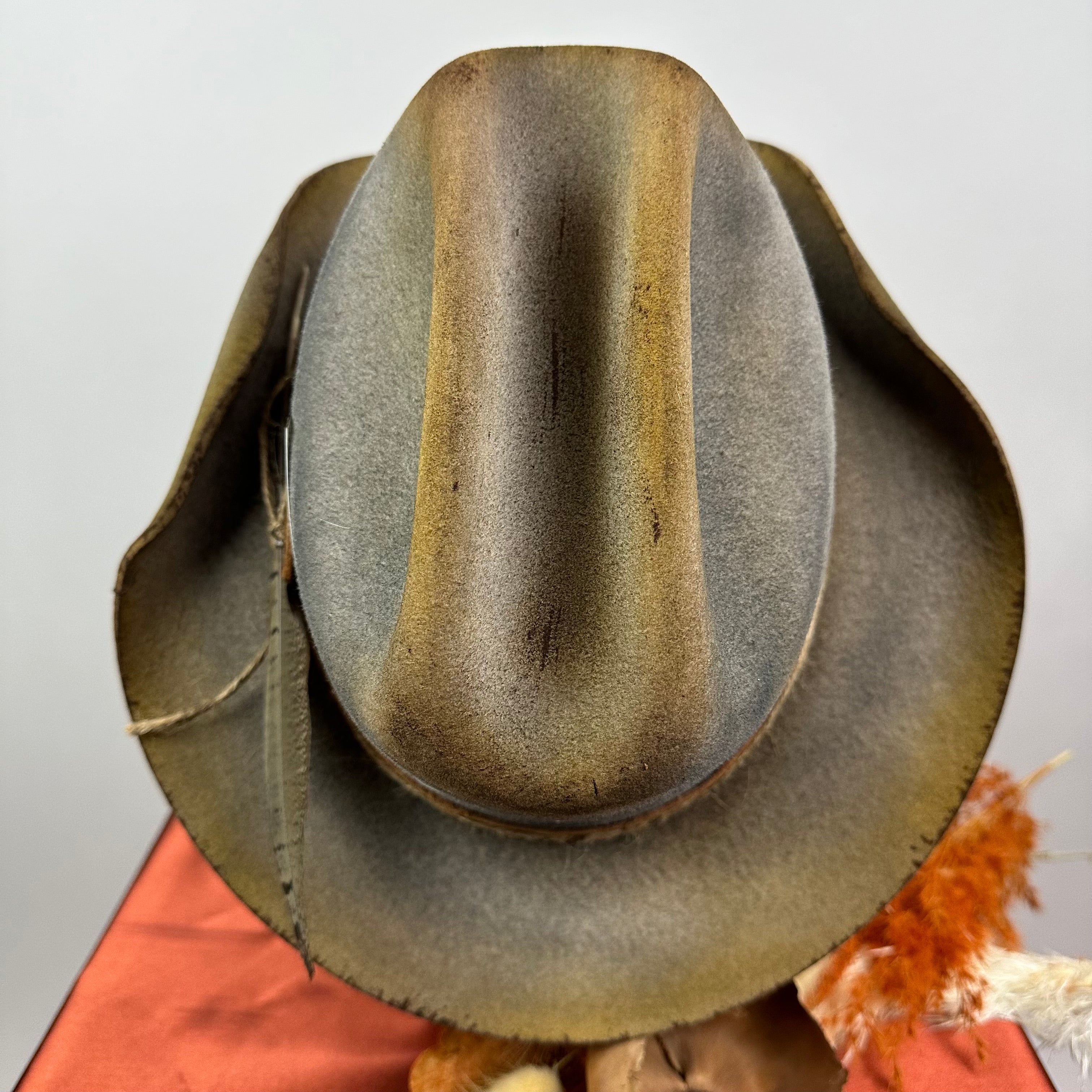 Short Brim Gray Western