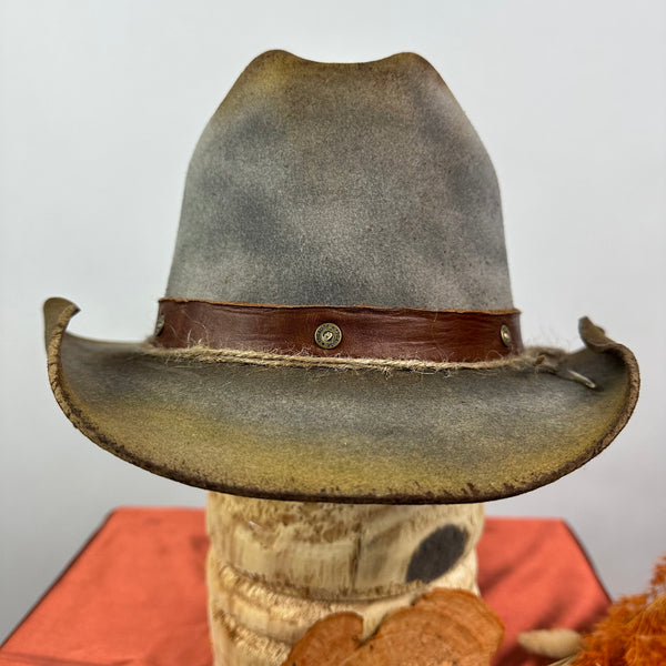 Short Brim Gray Western