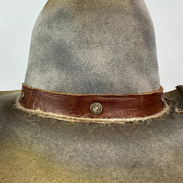 Short Brim Gray Western