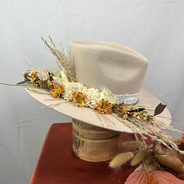 Boho Bridal Hat