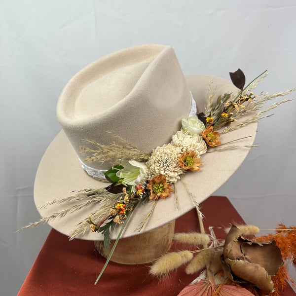 Boho Bridal Hat