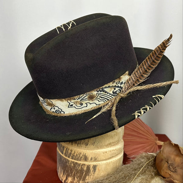 Hard Road Black Distressed