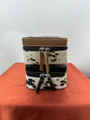 Small Travel Jewelry Case Brown