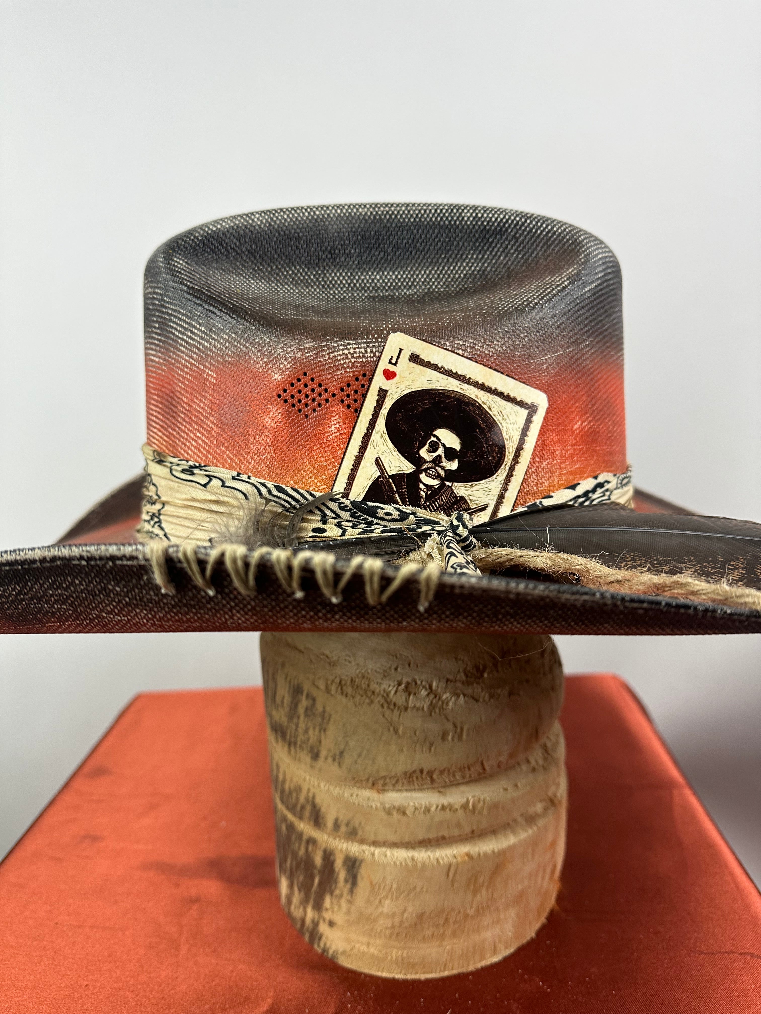 Orange and Black Western