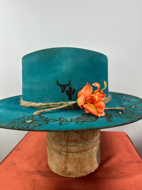 Floral Road Warrior Teal