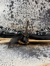 Guitar Hat Pin Black