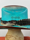 Teal Western Straw 7