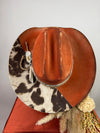 Orange Cowhide