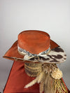Orange Cowhide