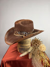 Brown Distressed Western