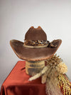 Brown Distressed Western
