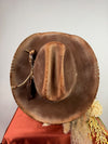Brown Distressed Western