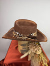Brown Distressed Western