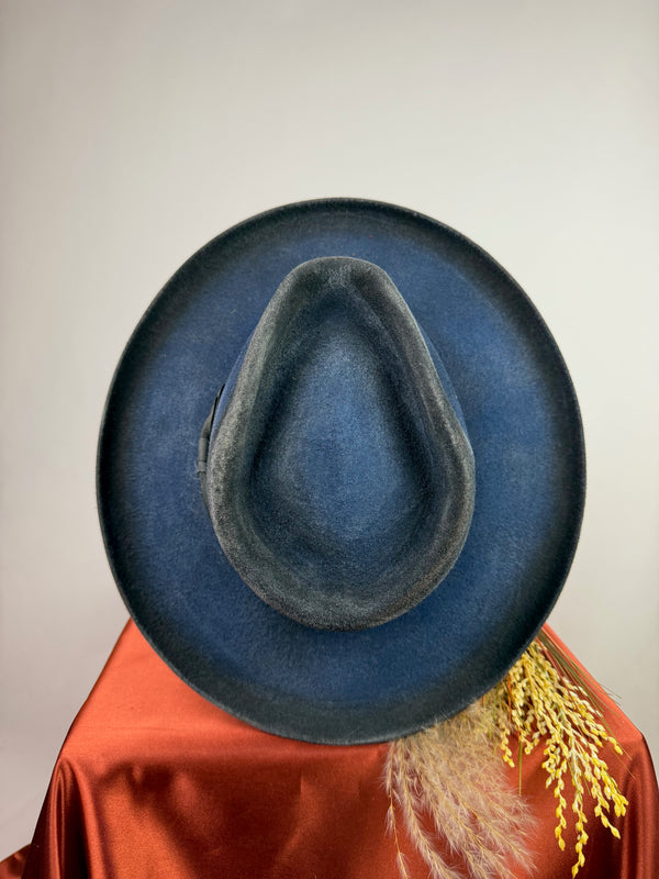 Navy Rolled Brim