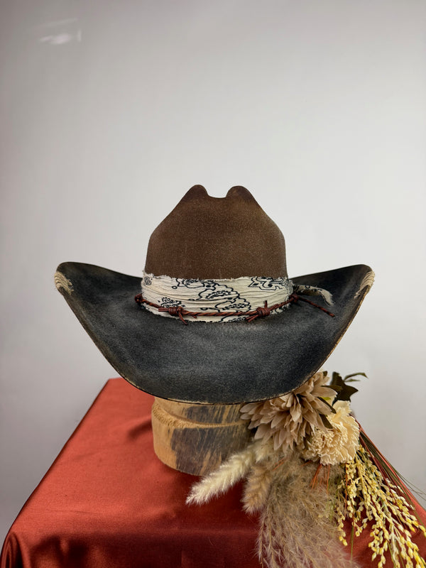 Two Tone Brown and Black Western