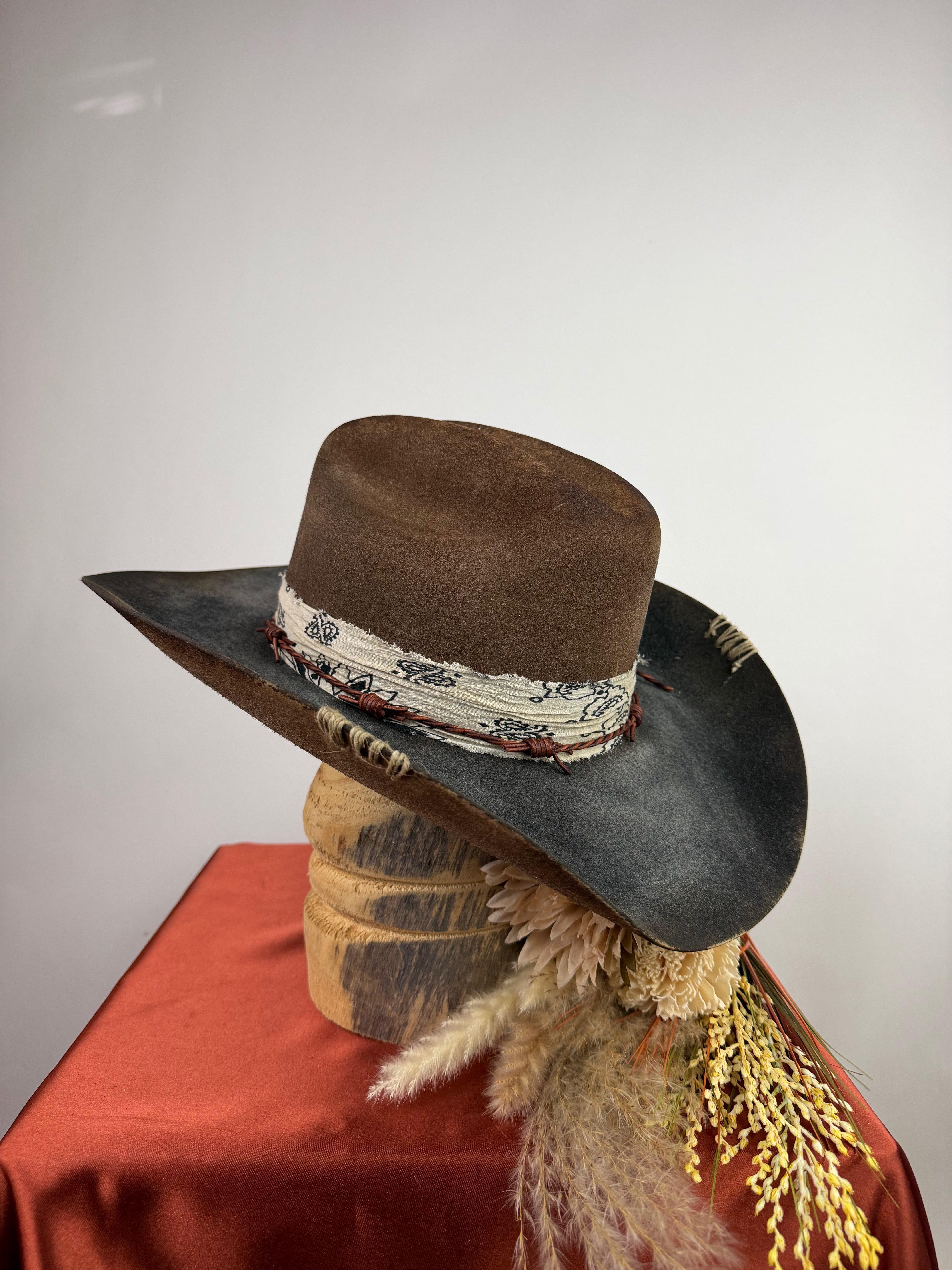 Two Tone Brown and Black Western