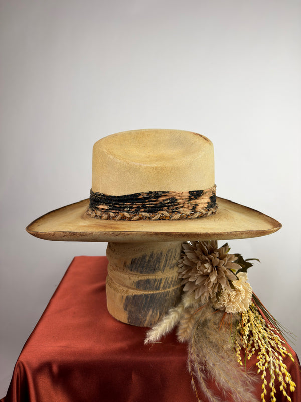 Natural Rolled Brim