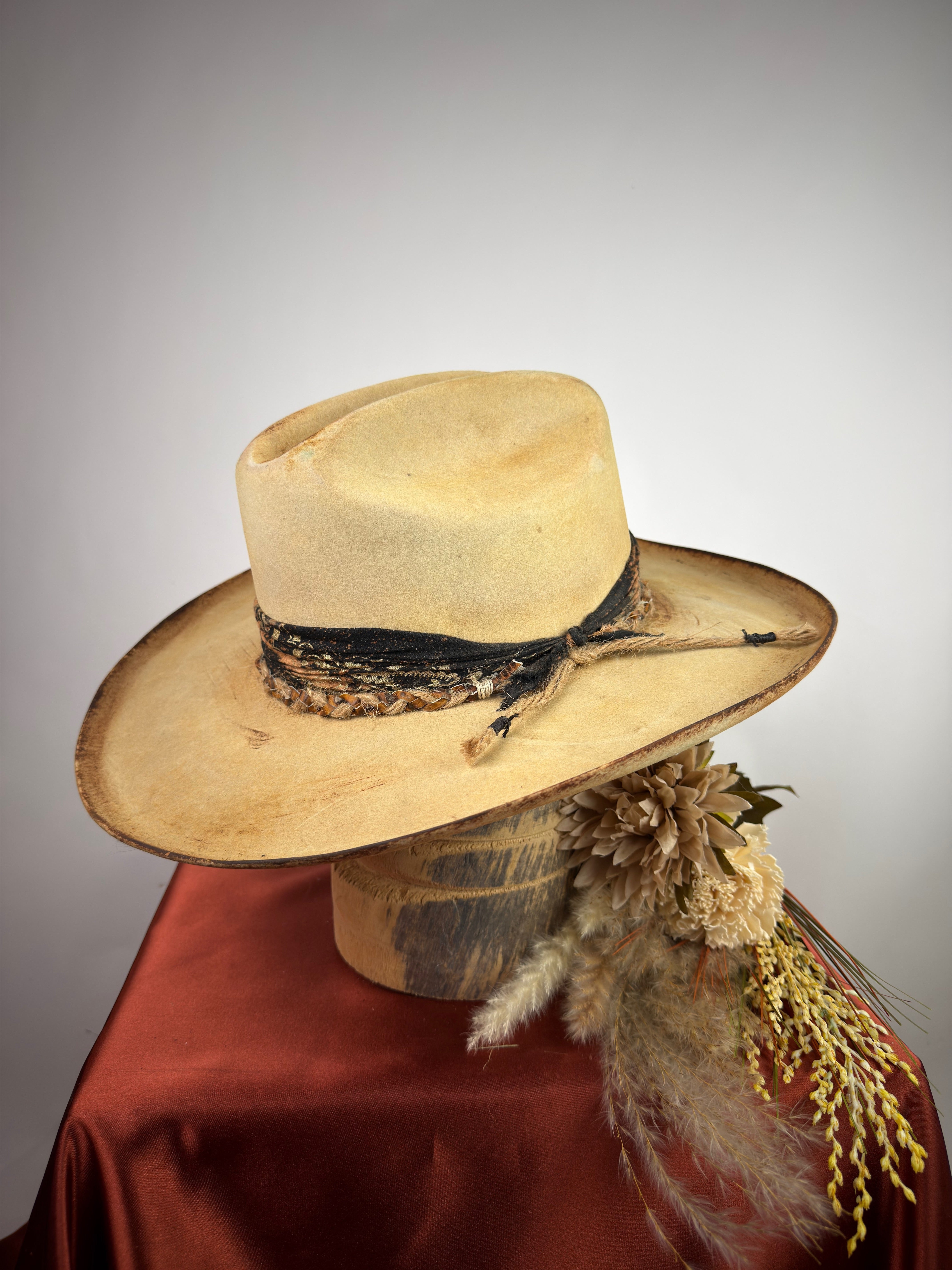 Natural Rolled Brim