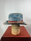 Blue Short Brim Western