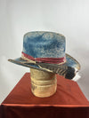 Blue Short Brim Western