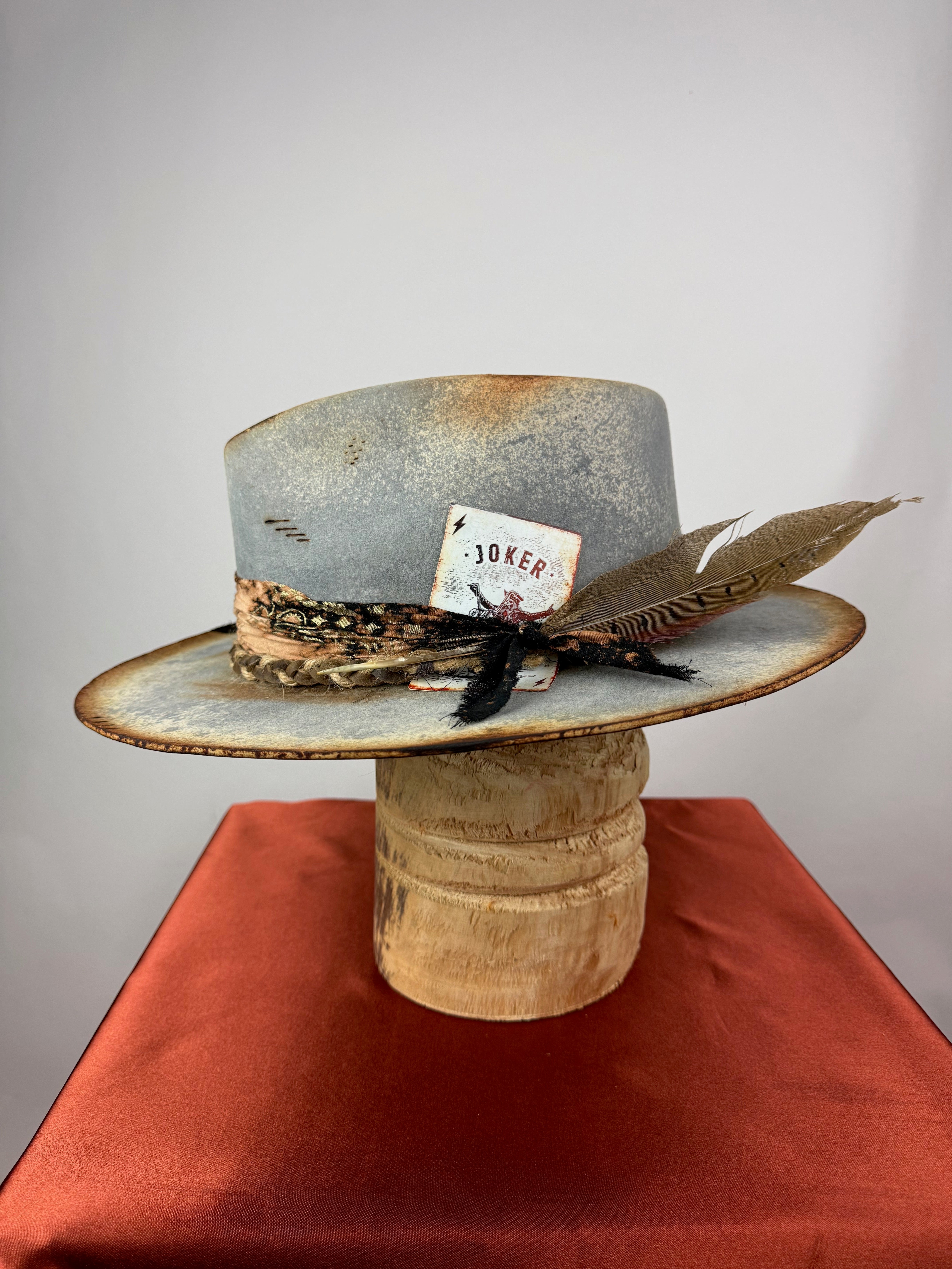 Gray Distressed Road Warrior