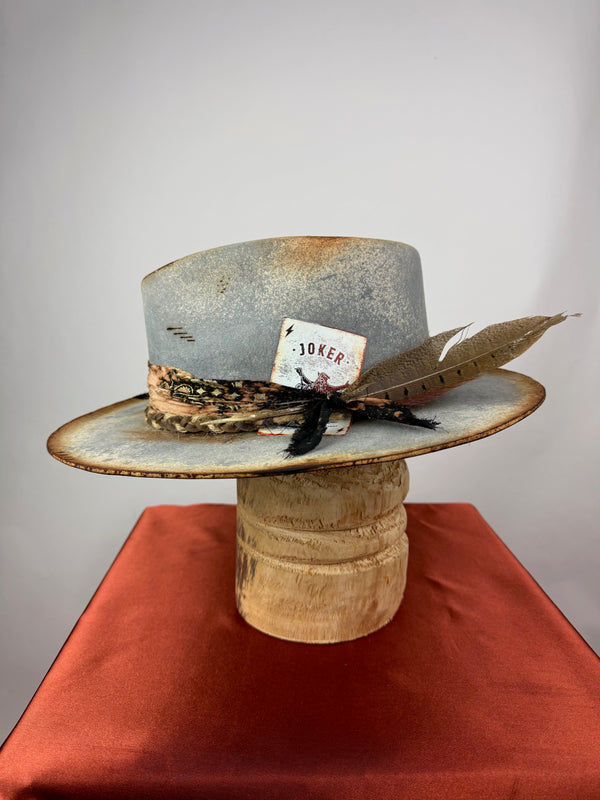 Gray Distressed Road Warrior