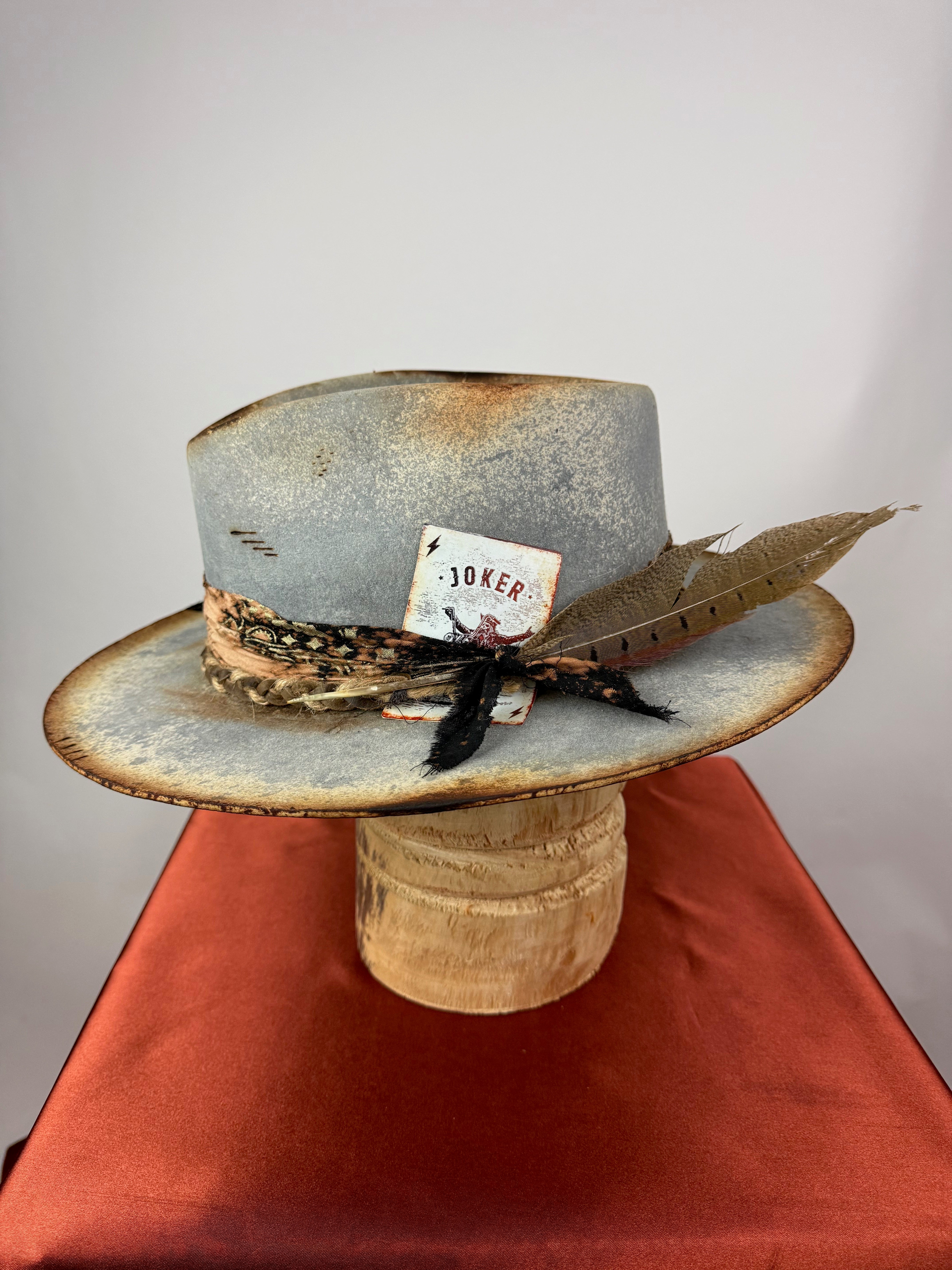 Gray Distressed Road Warrior