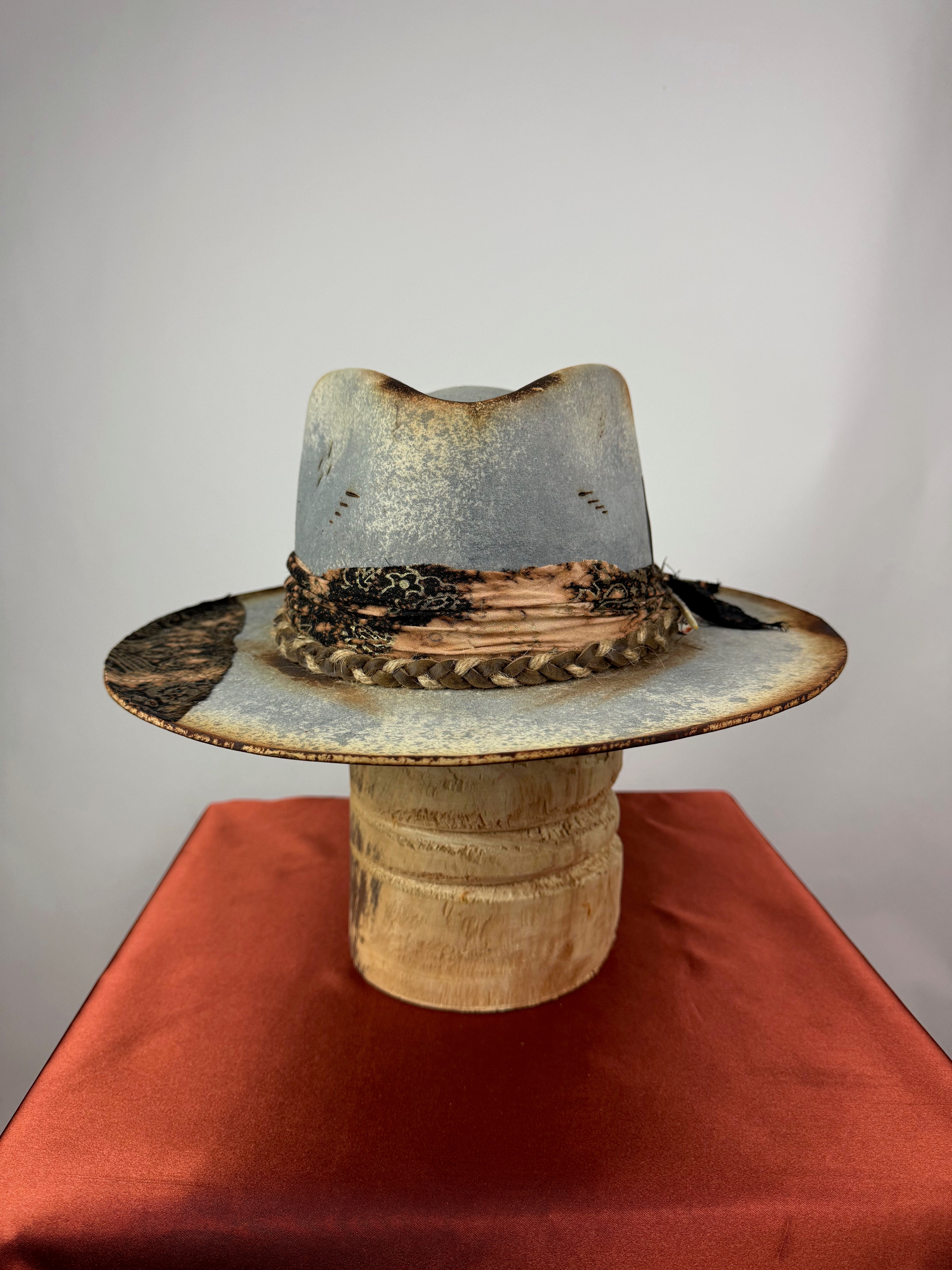 Gray Distressed Road Warrior