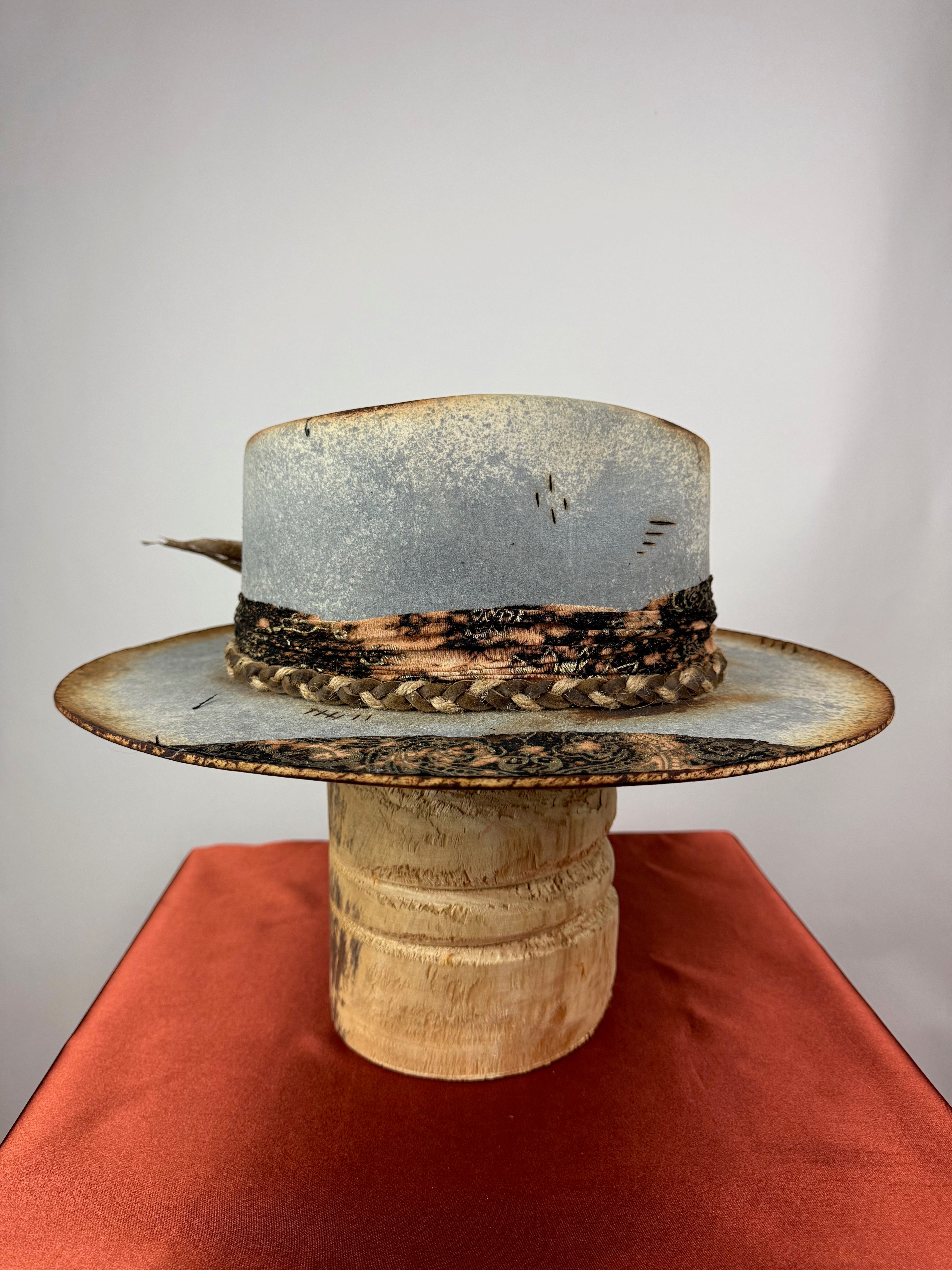 Gray Distressed Road Warrior