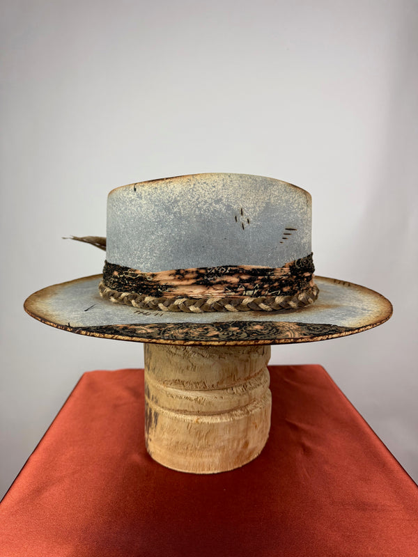 Gray Distressed Road Warrior