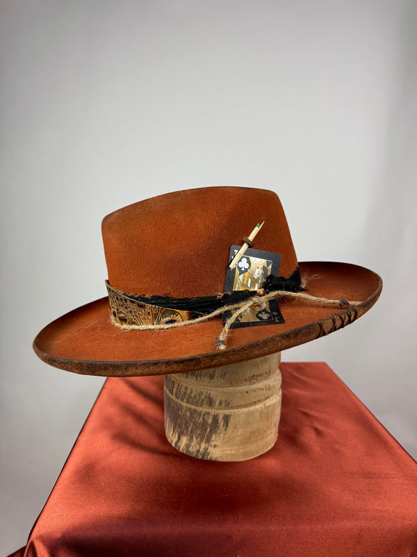 Orange Rolled Brim Road Warrior