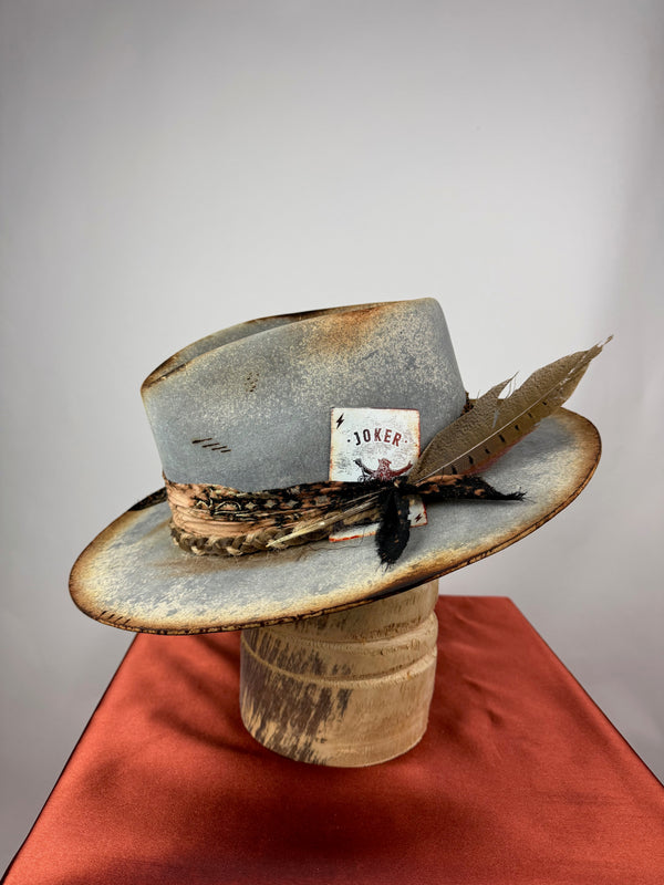 Gray Distressed Road Warrior