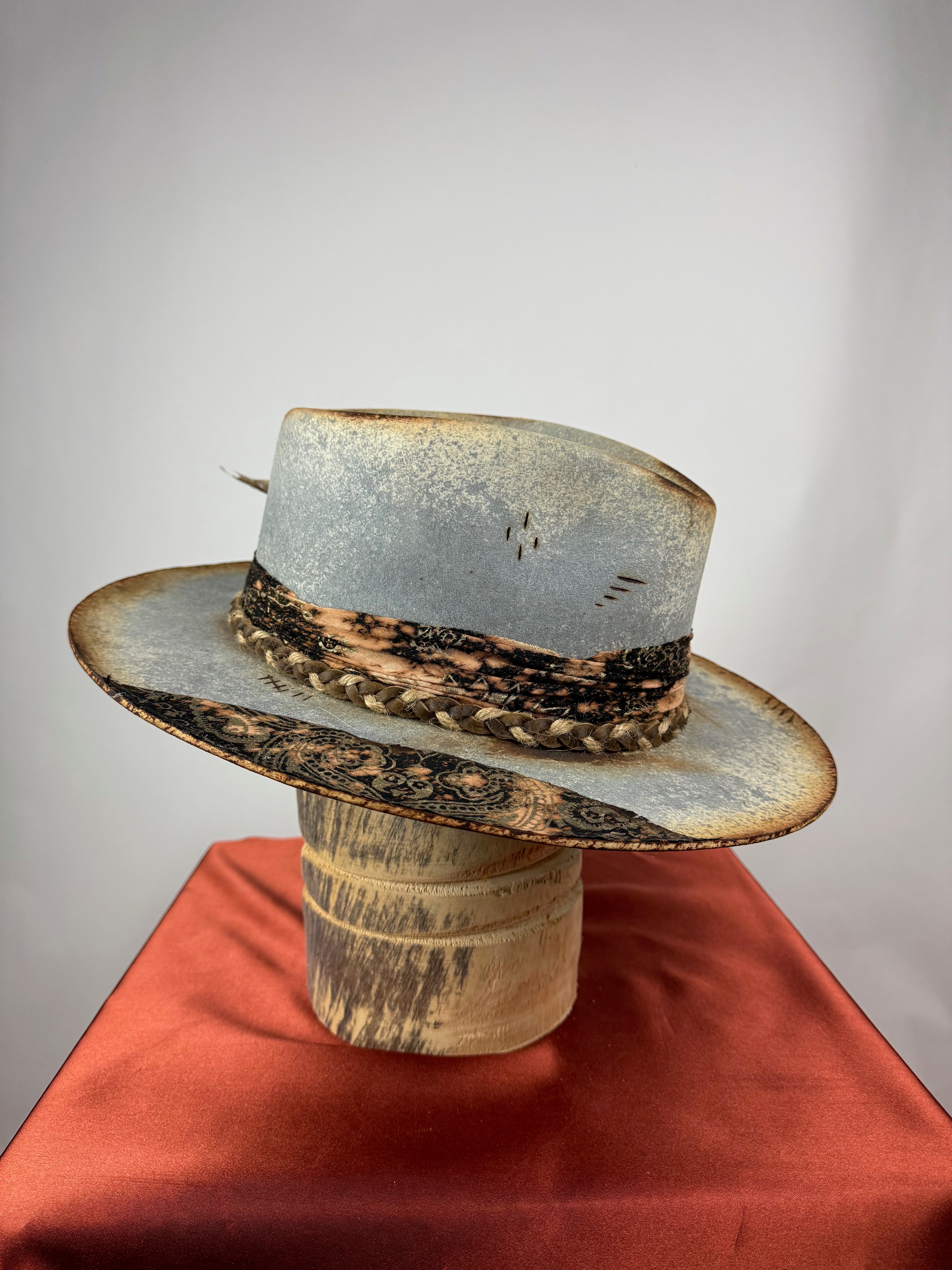 Gray Distressed Road Warrior