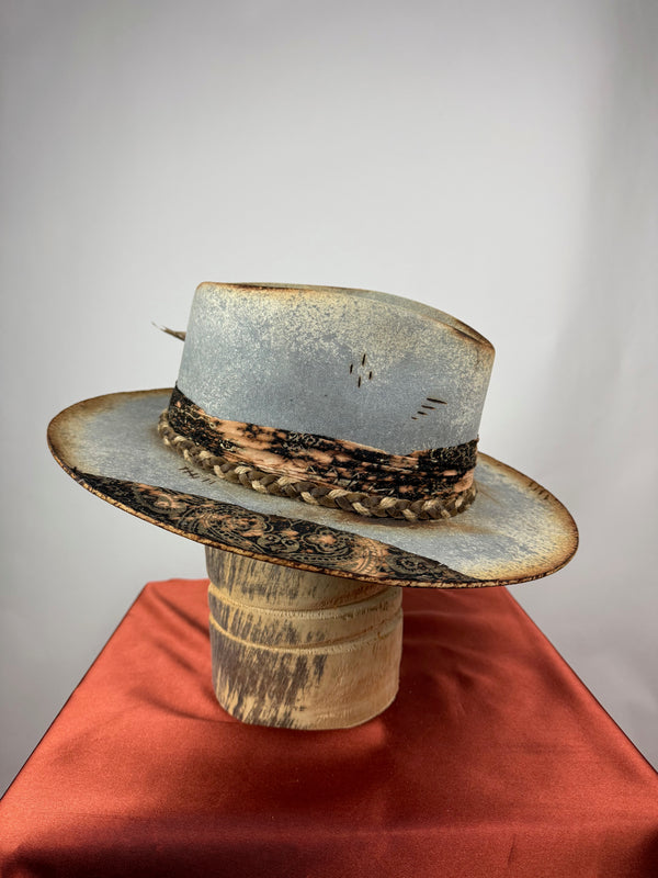 Gray Distressed Road Warrior