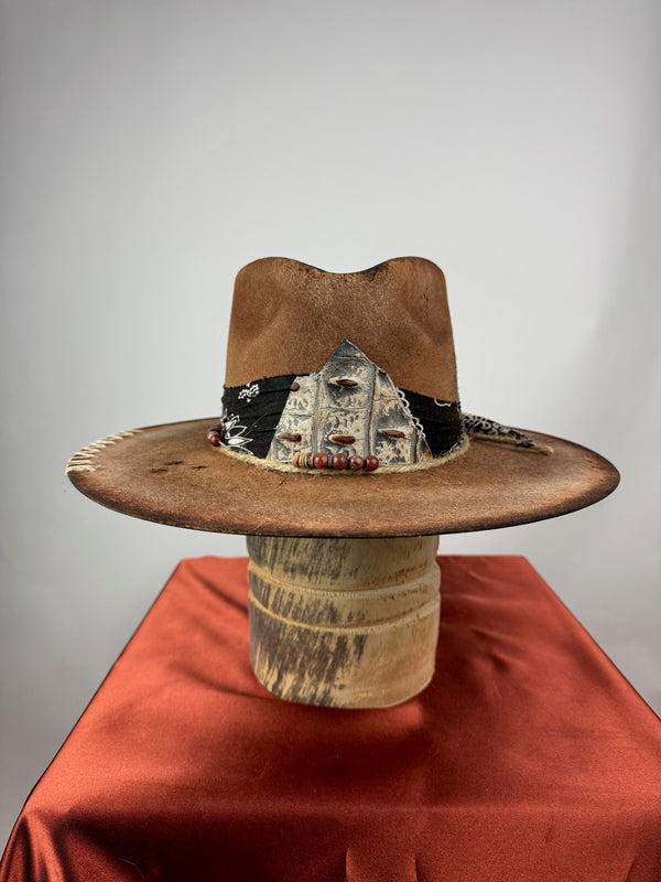 Brown Distressed Road Warrior