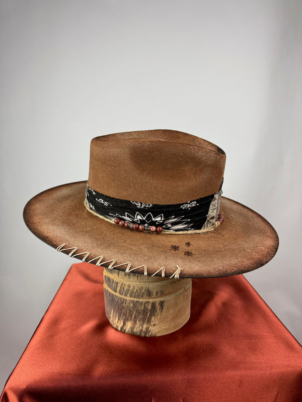 Brown Distressed Road Warrior