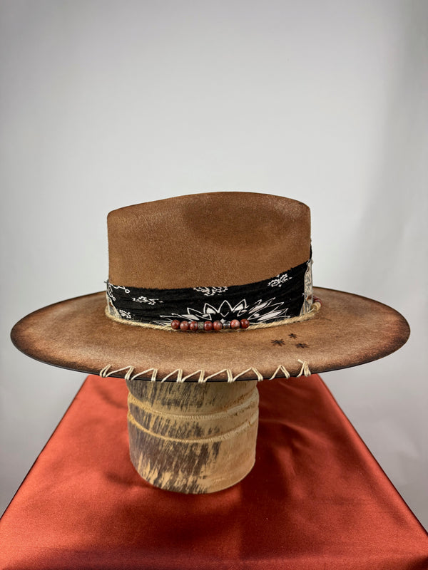 Brown Distressed Road Warrior