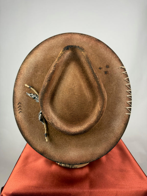 Brown Distressed Road Warrior