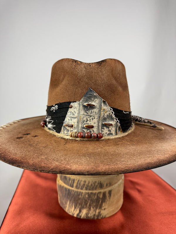 Brown Distressed Road Warrior