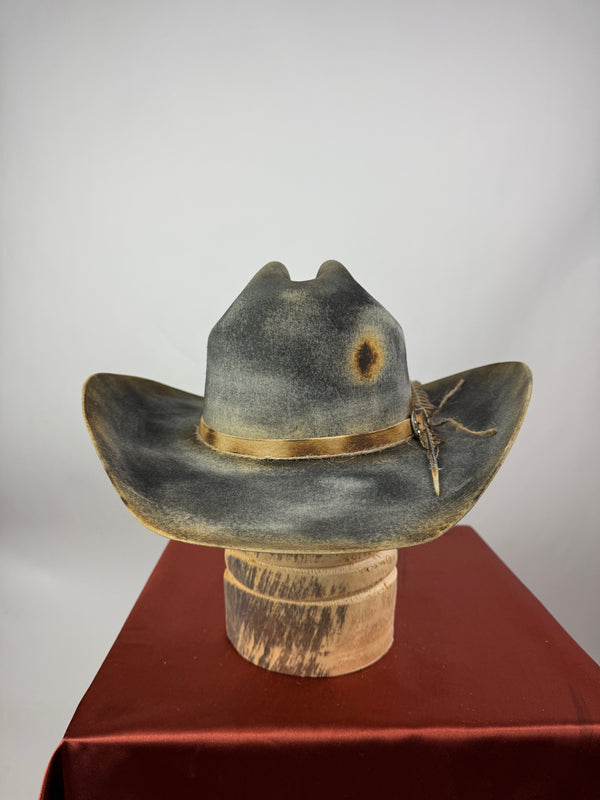 Black Distressed Western II