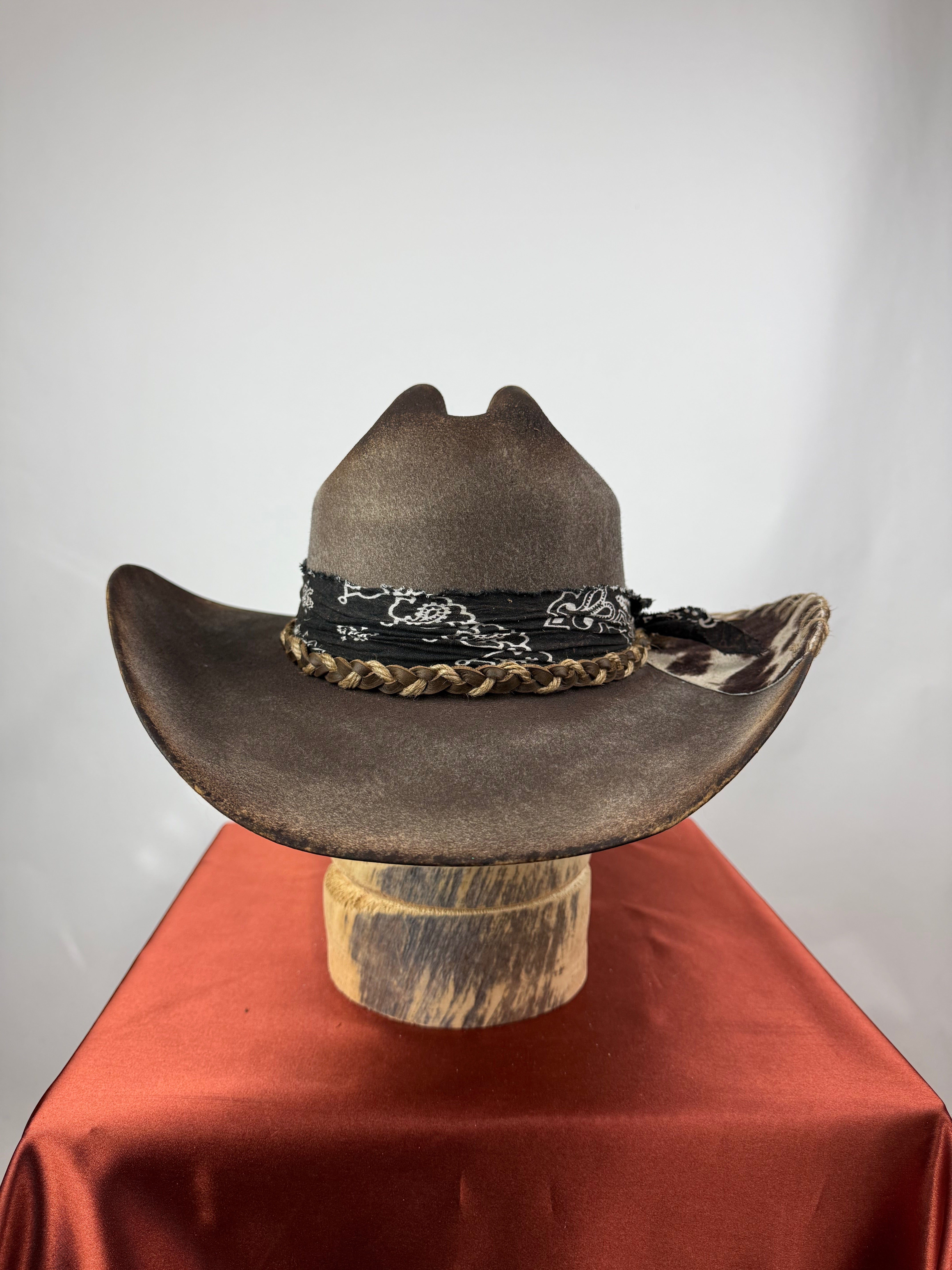 Brown Cowhide Western