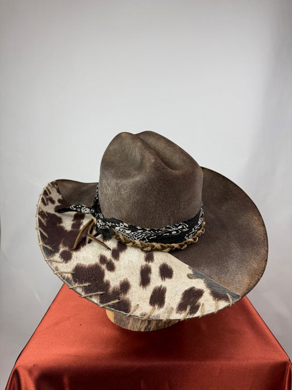 Brown Cowhide Western