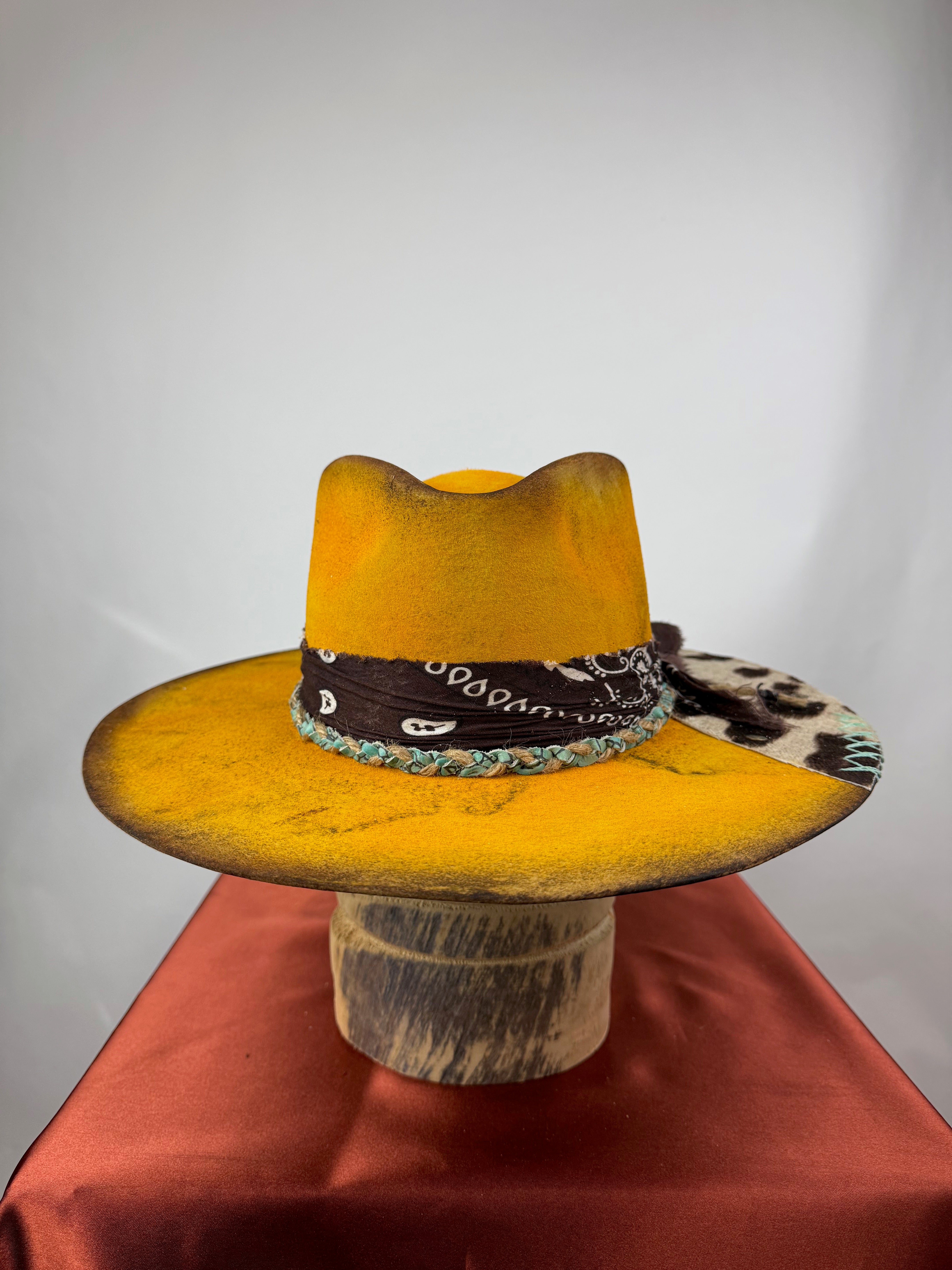 Yellow Cowhide Road Warrior